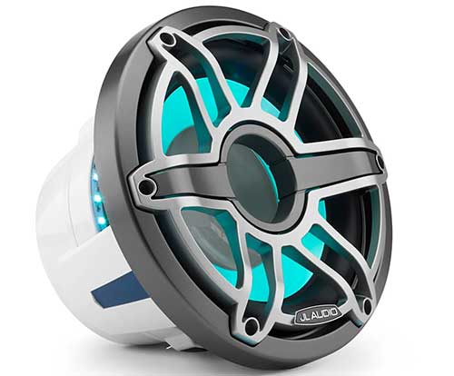 JL Audio M6 8 Classic gris avec LED